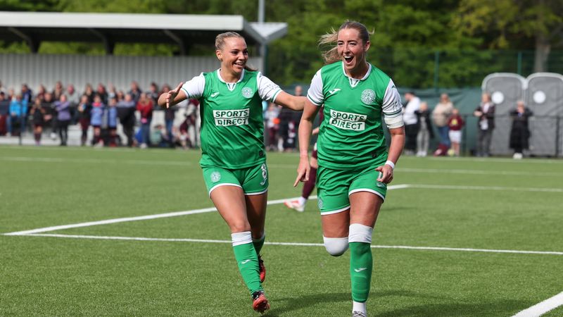Hearts 1 Hibs Women 3