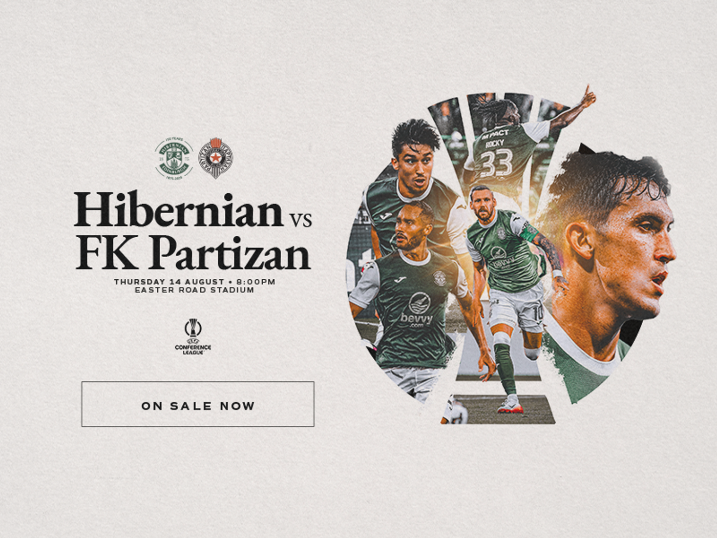FK Partizan (H) tickets now on general sale.